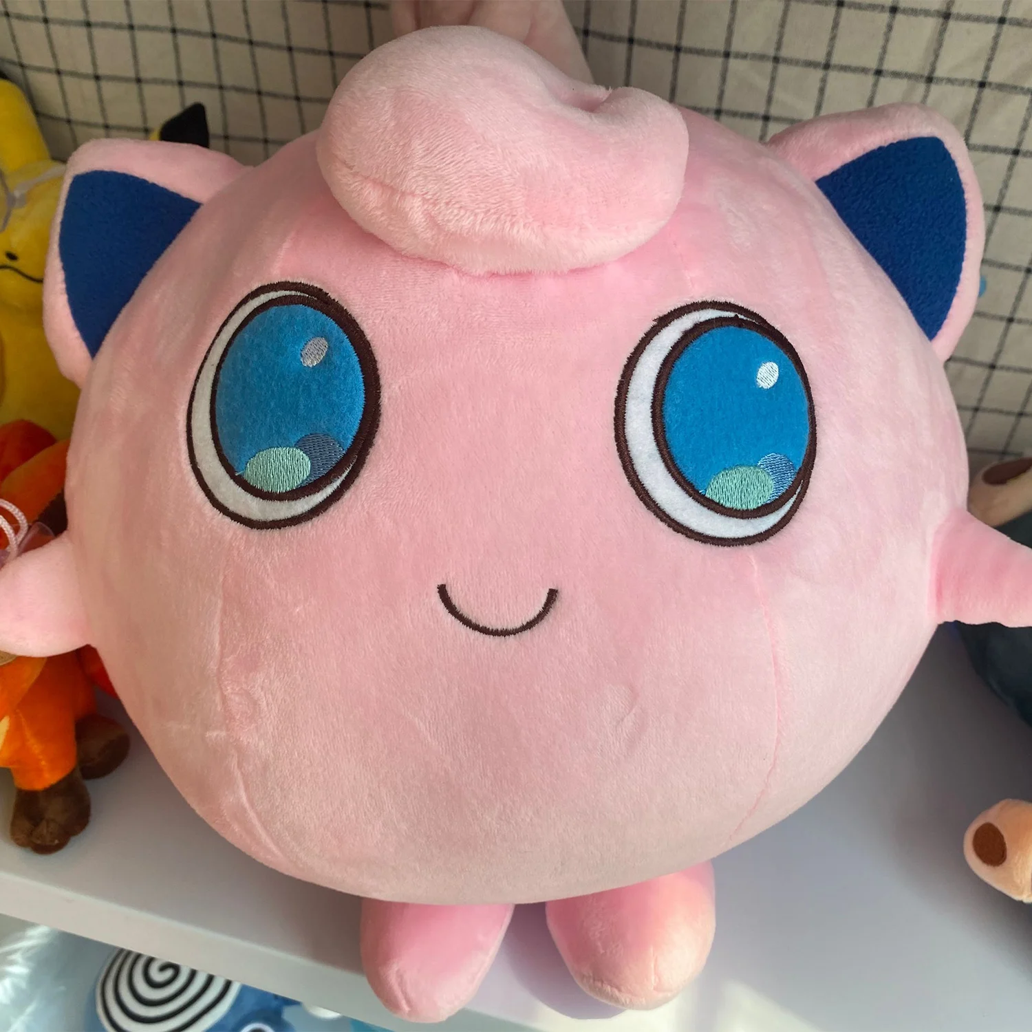 Kawaii Jigglypuff японское аниме плюшевые 3D Мягкие игрушки мягкие куклы на день детей