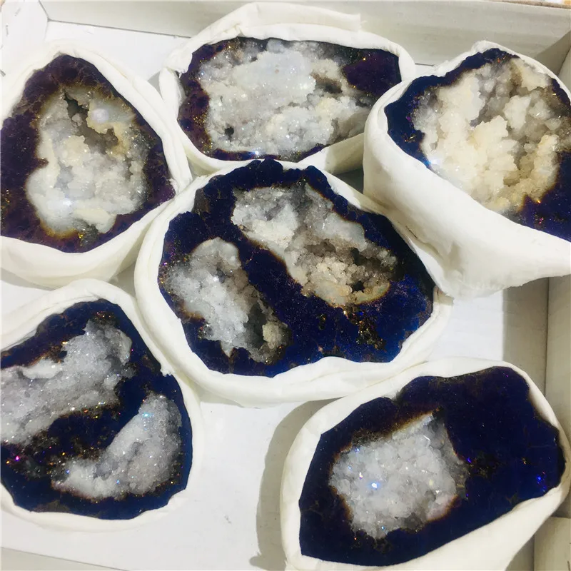 Золото натуральный агат хрустальное отверстие корнеопия офисная мебель фэн-шуй