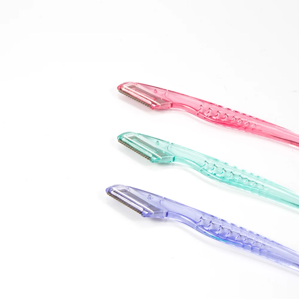 Портативная Бритва для бровей 3 шт./компл. бритва косметический набор макияжа