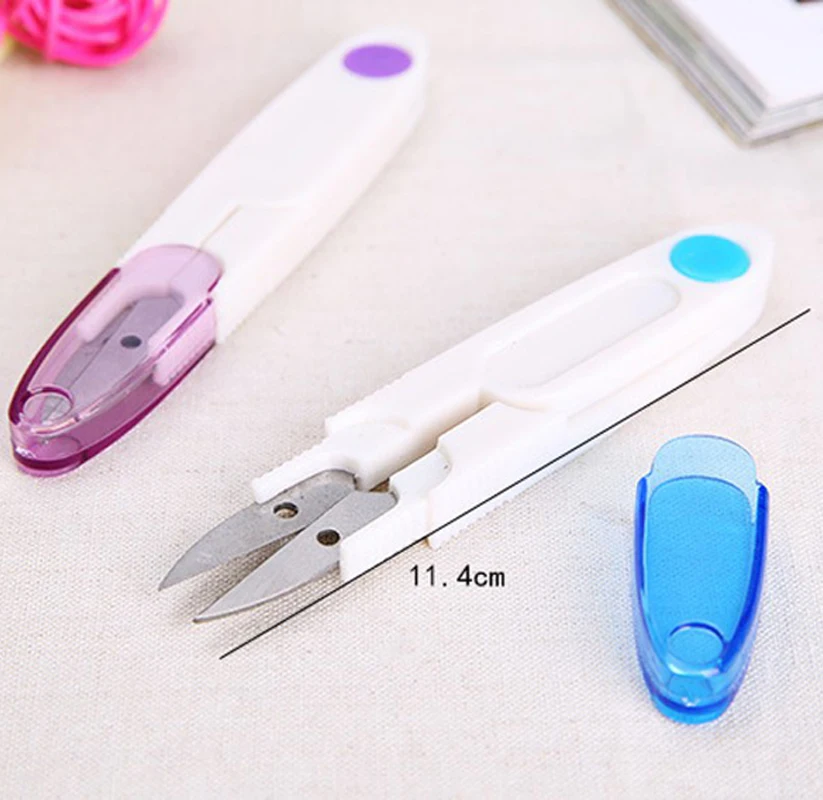 Ножницы для стрижки СНиП нитеобрезатель сдвига с Безопасность крышка Швейные