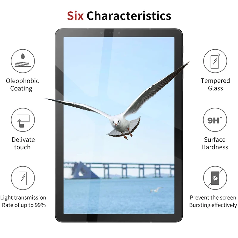 2 шт. Закаленное стекло Защитная пленка для Samsung Galaxy Tab S4 10 5 SM T830 T835 T837 Защитное