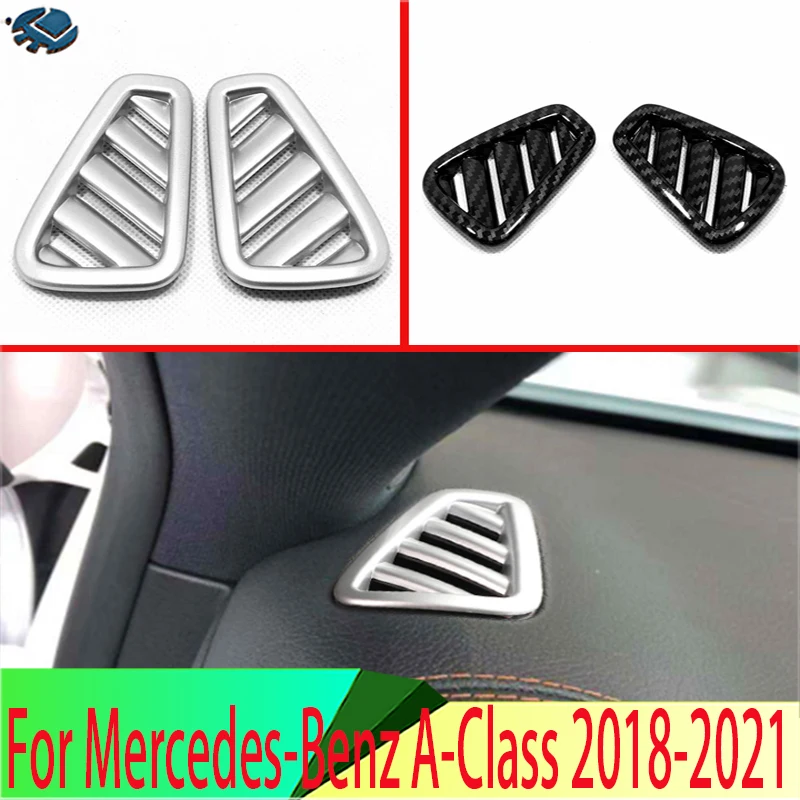 

For Mercedes-Benz A-Class A180 A200 A250(V177/W177) 2018 2019 2020 2021 Air Vent Outlet Cover Dashboard Trim Bezel