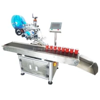 ly apl 01 full automatic plane labeling machine 220v with conveyor belt 200mm optional ink code printer universal electric eye