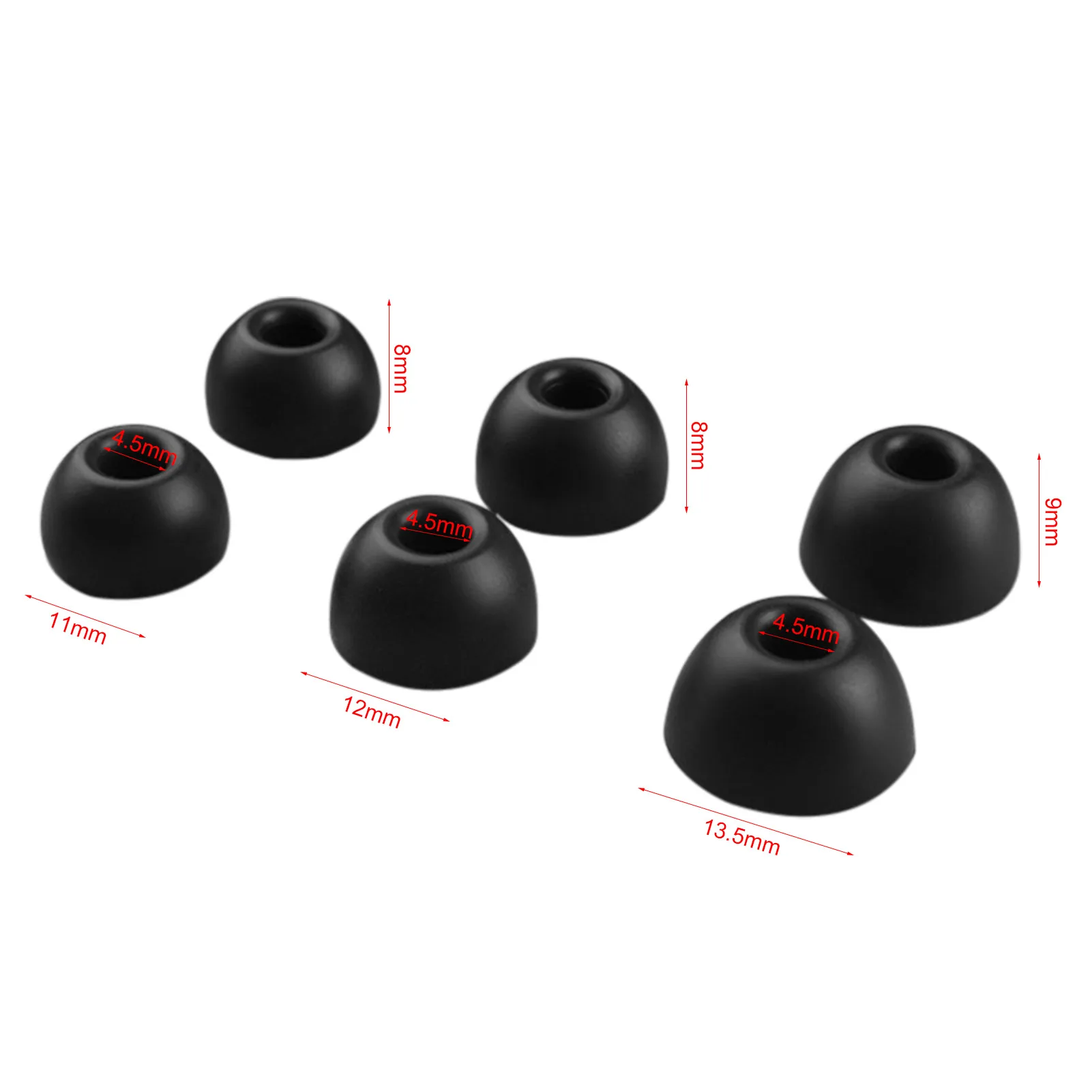 Силиконовые насадки для наушников сменные наушников-вкладышей 3 пары L M S |