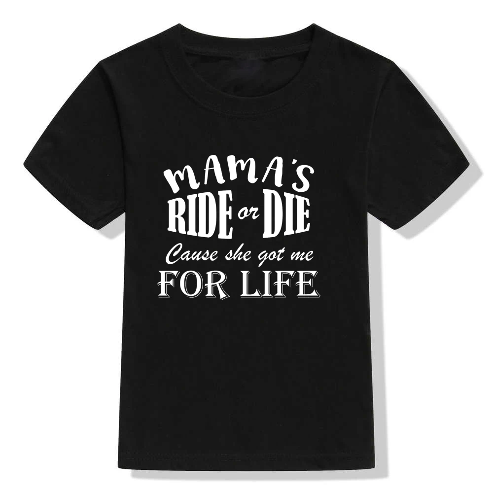 Футболка Mama's Ride or Die для малышей хипстерская футболка с графическим рисунком