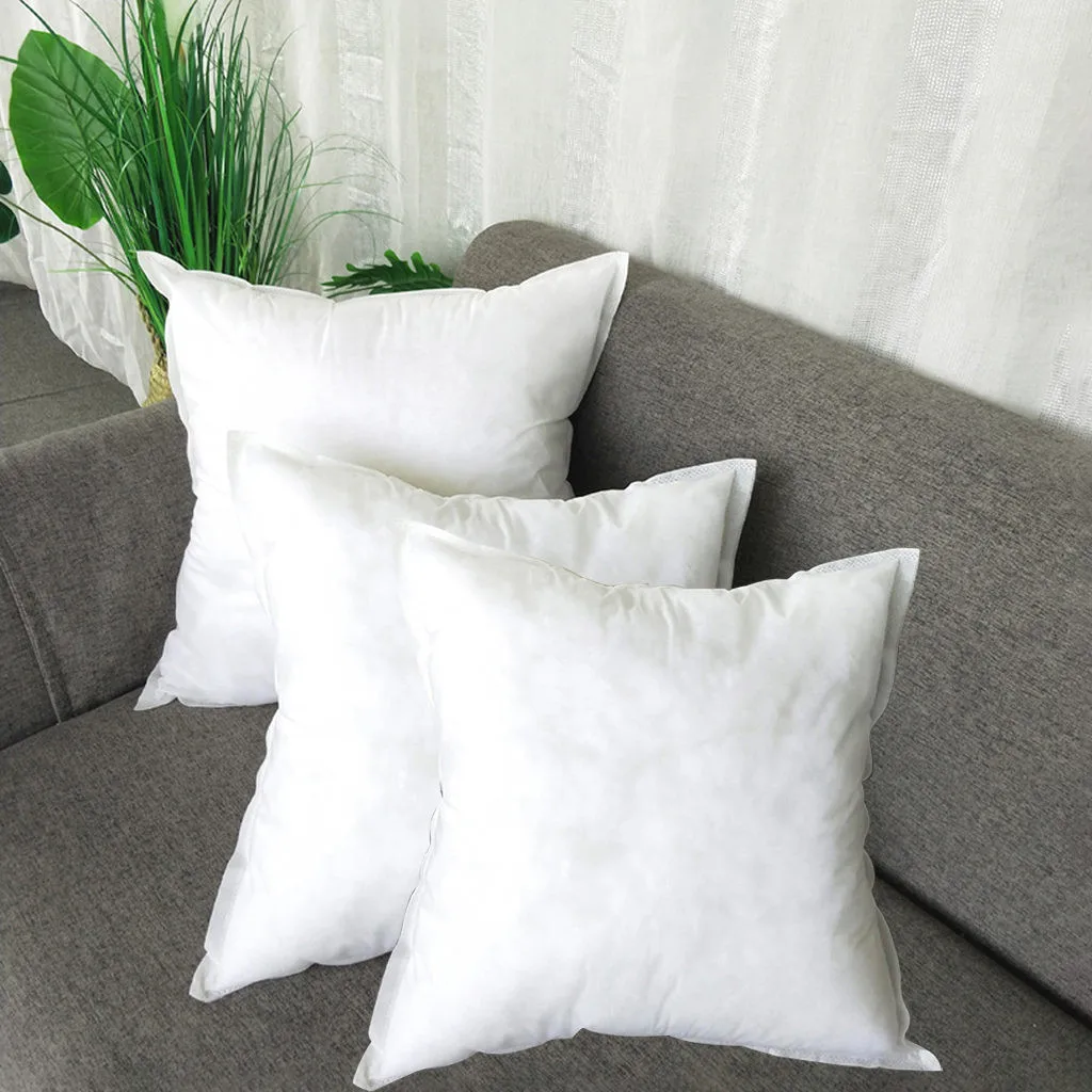 

Bedding Square PP Cotton Cushion Core Pillow Interior Home Decor White 45x45 CM for Car Sofa Chair Cushion Coussin Decoratif