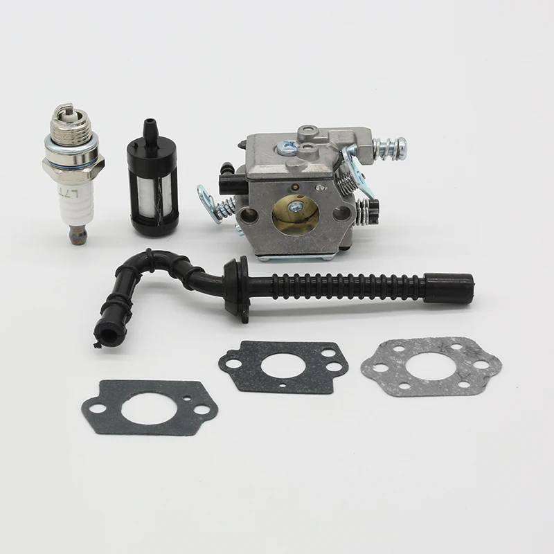 

Carburetor Carb Gasket Fuel Hose Tube Filter Spark Plug Fit For STIHL MS250 MS230 MS210 MS 025 023 021 Chainsaw Spare Parts