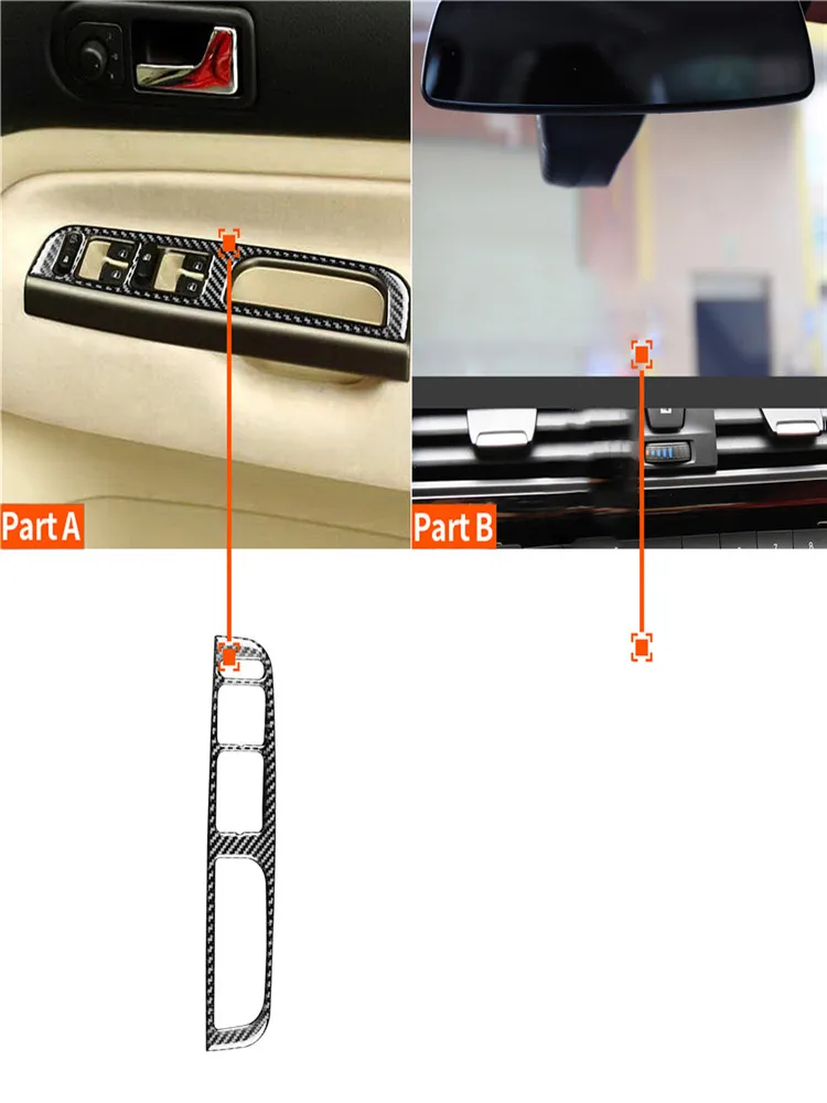 Панель рулевого колеса из углеродного волокна для салона автомобиля подождите