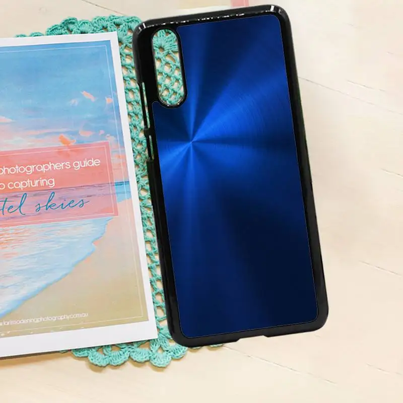 

Dark Brushed Metal Texture high quality Phone Case funda PC for iPhone 11 12 pro XS MAX 8 7 6 6S Plus X 5S SE 2020 XR