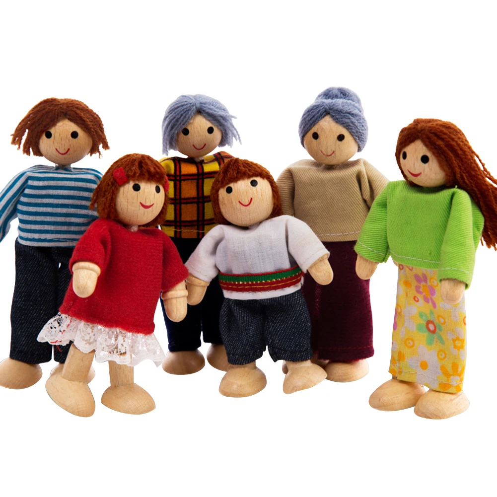 6 шт. забавная игрушечная кукла сделай сам | Игрушки и хобби