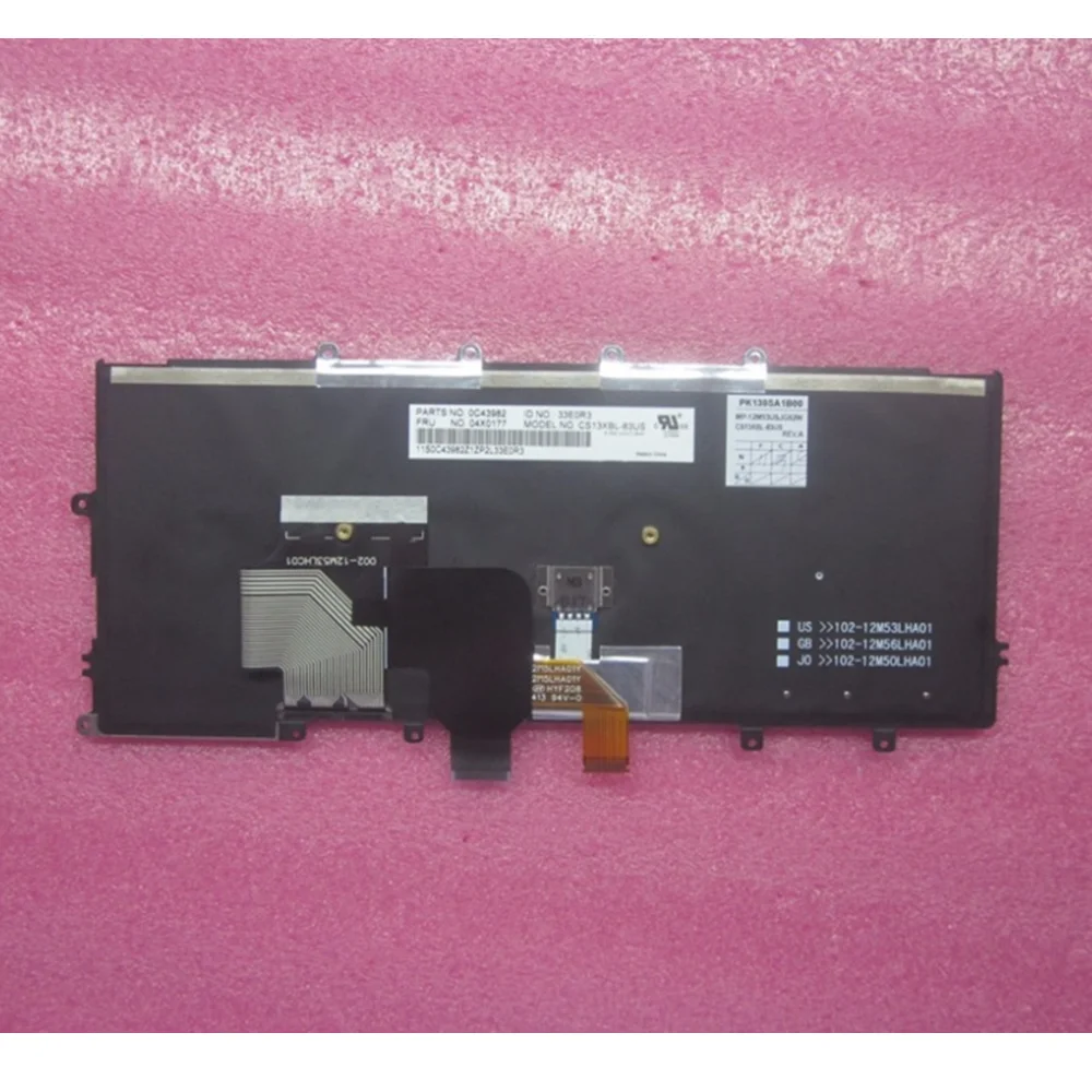 Новая Оригинальная английская клавиатура с подсветкой для Lenovo Thinkpad X230S X240 X240S X250