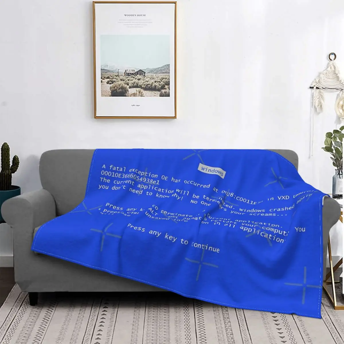 

Одеяло Blue Screen Of Death покрывало для кровати плед муслиновый плед с капюшоном одеяло летнее покрывало