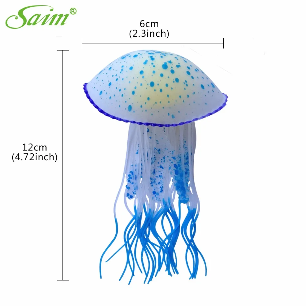 2 шт. 12 см украшение для аквариума резиновая искусственная пятнистая
