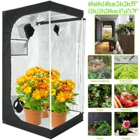 140cm200cm indoor hydroponics grow tent growing plants room box led grow plant light reflective mylar garden greenhouses d30