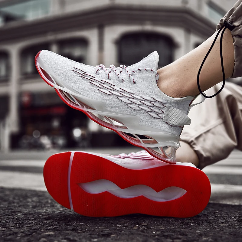 Мужские кроссовки для бега сетчатые в спортивном стиле новинка 2020|Беговая обувь|