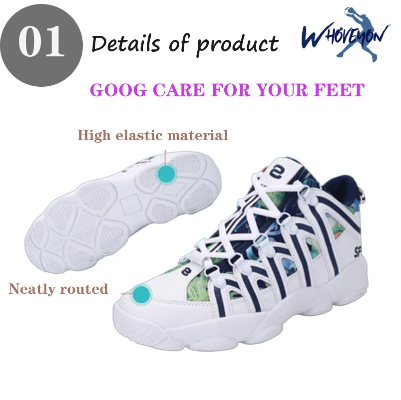 Новинка 2020 года Белые туфли с высоким берцем Брендовая мужская прогулочная обувь