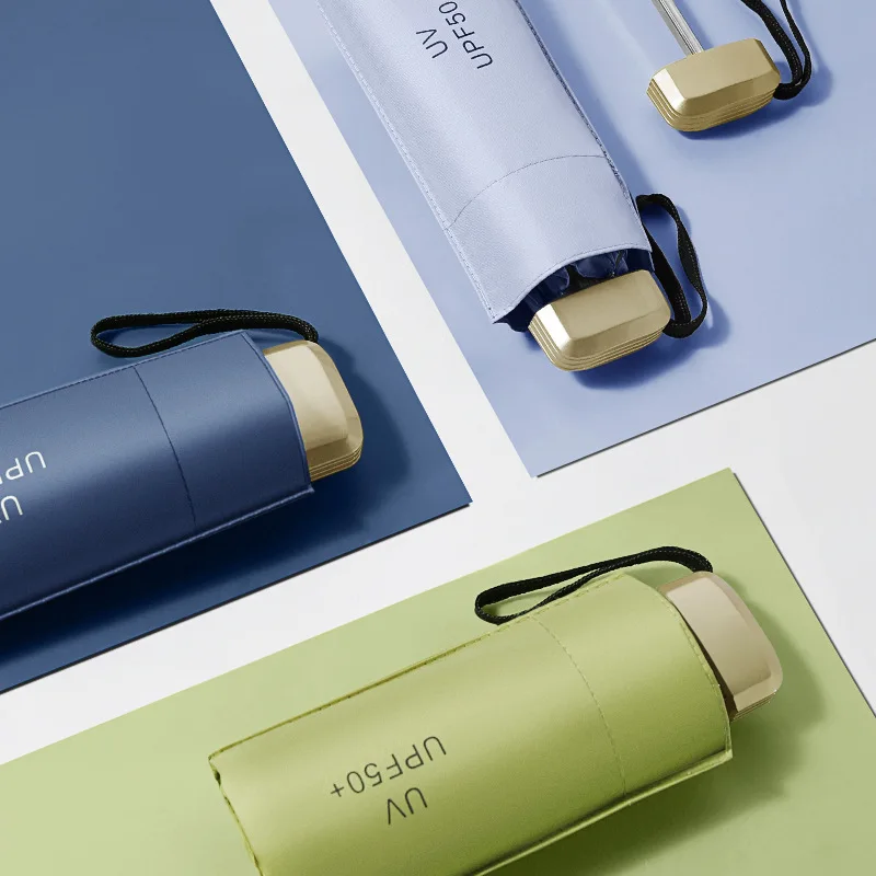 Новый анти УФ Портативный 5 складной мини солнцезащитный зонт для девочек