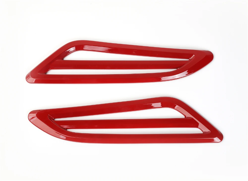 

ABS Fender Leaf Vents Panel Cove Trim for Nissan Patrol 2017+ Stylish Car Accessories Car Stickers Exterior Decoration Protector