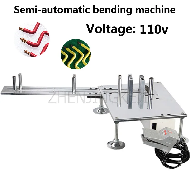 

Полуавтоматическая пневматическая И Кабельная гибочная машина из нержавеющей стали маленький медный полный электронный жгут проводов типа Z