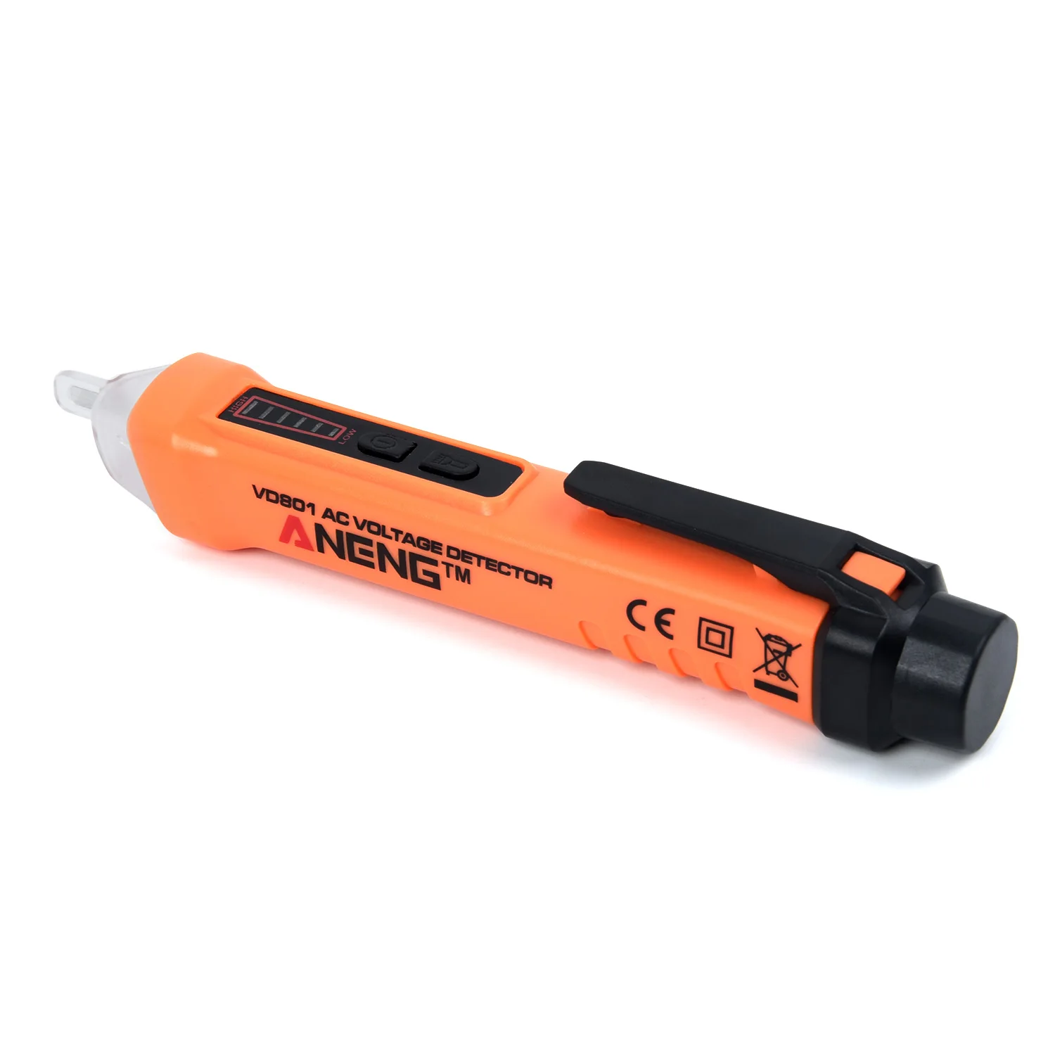 

Multifunction Sound And Light Alarm Voltage Detector Test Pen Electrical Tester