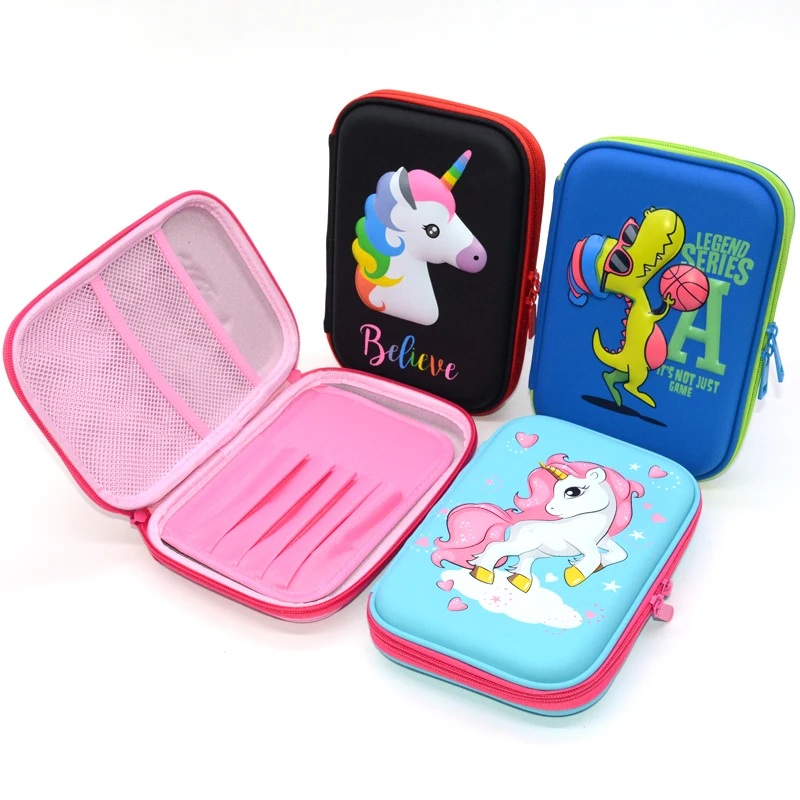 Чехол для карандашей с единорогом чехол рисунком в виде фламинго необычные