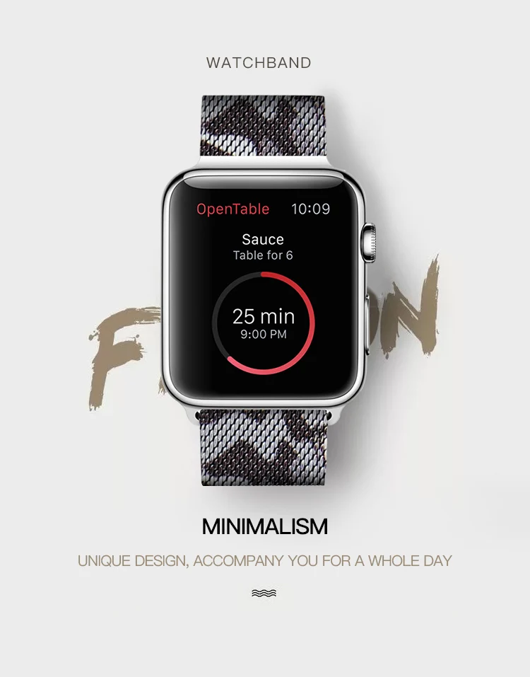 40 мм 44 мм белый камуфляж спортивная петля ремешок Миланский для Apple Watch Series 4 38 мм 42 мм часы браслет для Iwatch Series 3