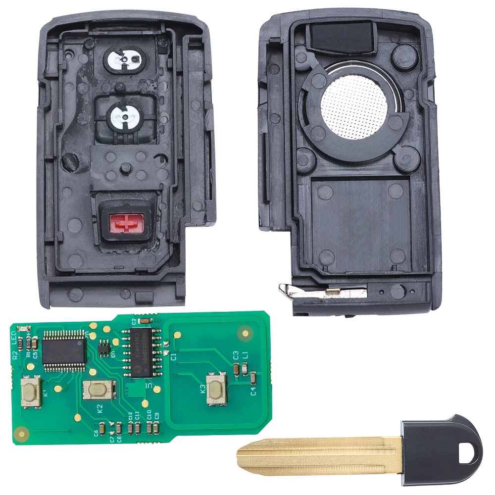 KEYECU Smart Remote Key Fob 3 Button for Toyota Prius 2004 2005 2006 2007 2008 2009 - FCC: MOZB31EG P/N: 89994-47061 | Автомобили и