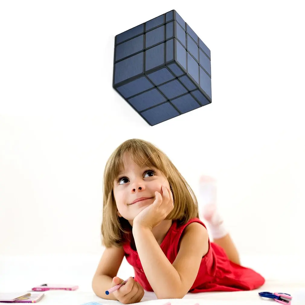 3x3x3 магический зеркальный кубик Профессиональный Золотой Серебряный волшебный
