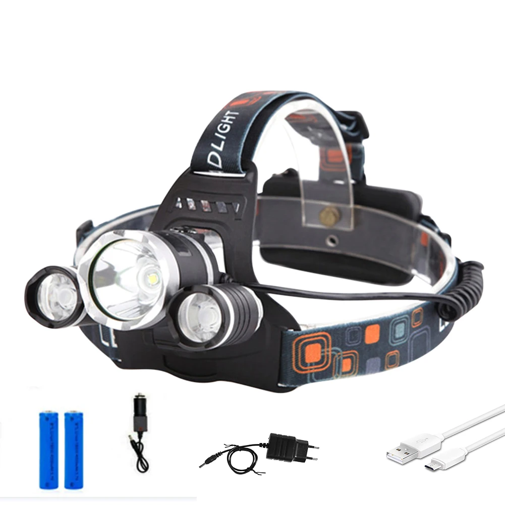 

Фонарь налобный Аккумуляторный с зарядкой от USB