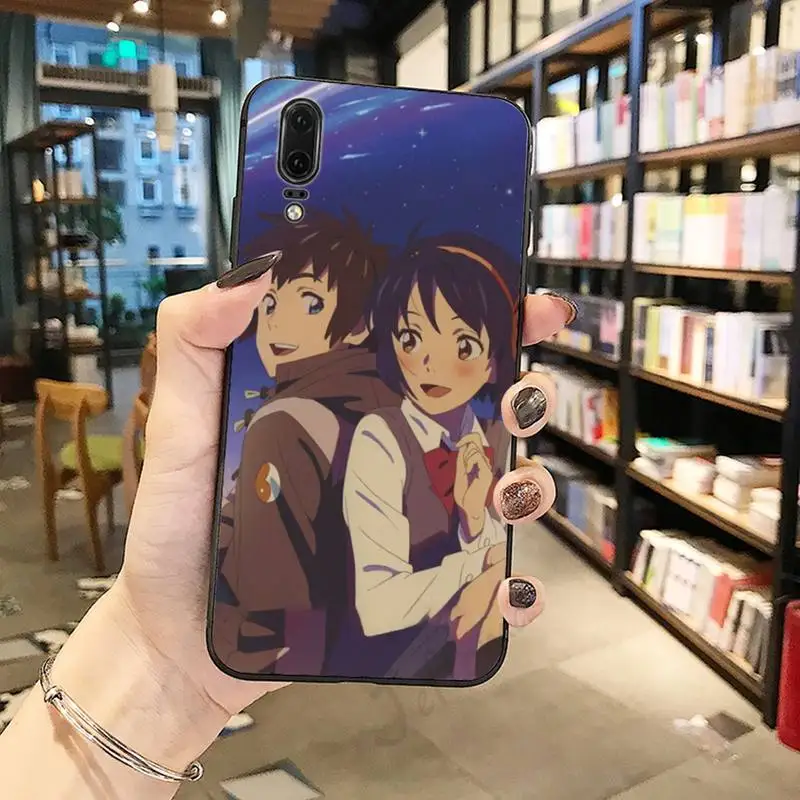 

Your Name japanese anime high quality Phone Case coque For Huawei honor Mate P 10 20 30 40 Pro 10i 9 10 20 8 x Lite