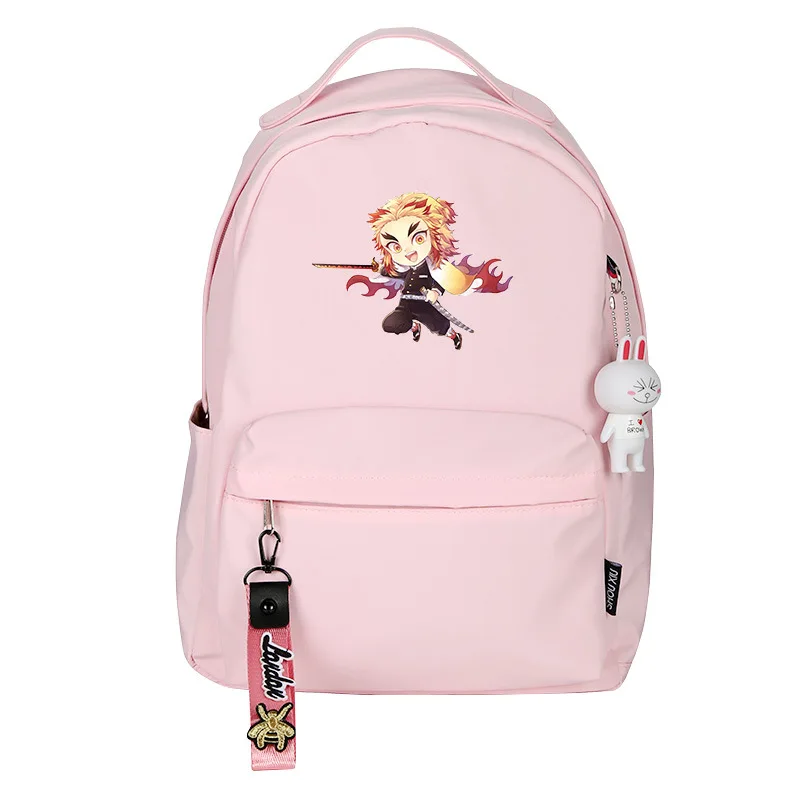 Нейлоновый рюкзак для студентов школьная Дорожная сумка на плечо с мультяшным