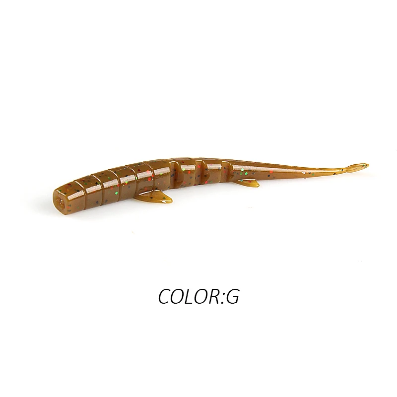 2019 UNAGI SLUG 64 мм 88 рыболовные приманки мягкая искусственная приманка снасть для