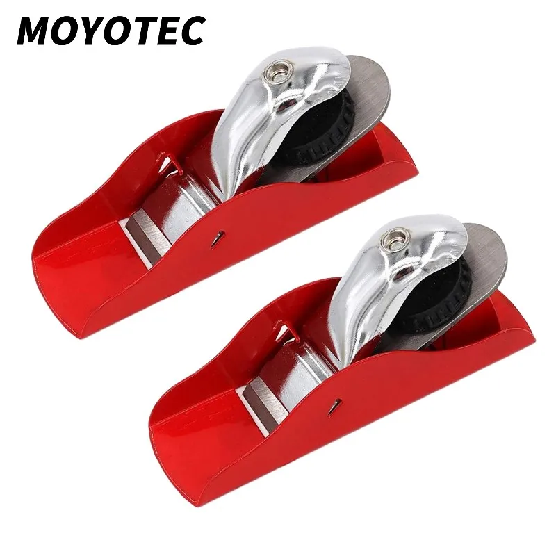 

Мини-рубанок MOYOTEC, 1 шт., 6,3 дюйма, красный, регулируемый, для резьбы по дереву и обрезки, деревообрабатывающий инструмент «сделай сам»