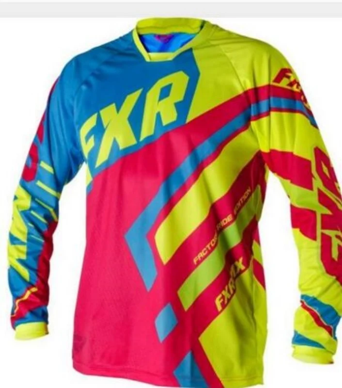 2021 New Arrive Motor Jersey DH Off Road Mountain Bike MTB MX Motocross Scycling Men Long Sleeveelectric Motorcycle | Спорт и