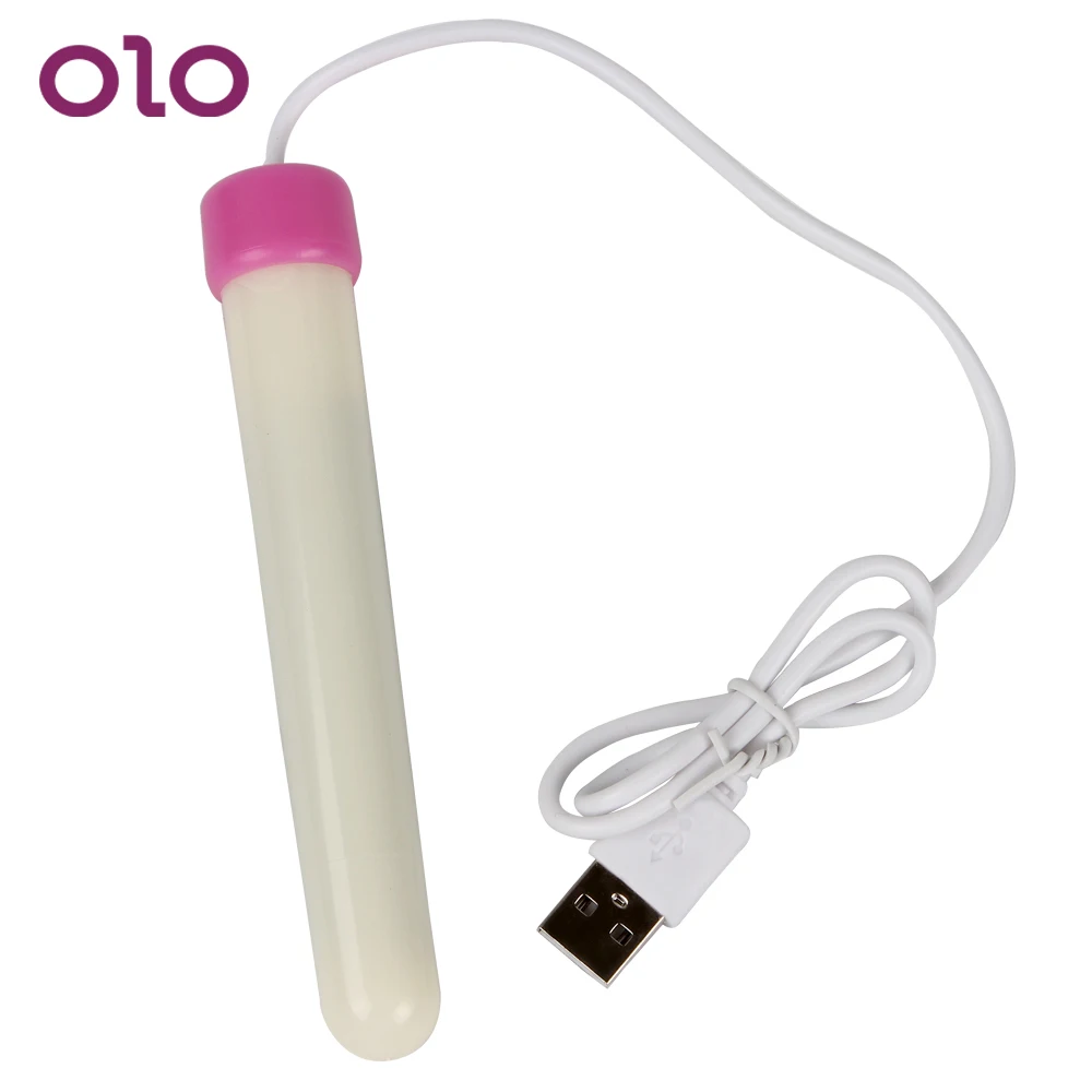 Соло USB плоский супер мягкий кабель Отопление бар Настоящее Pussy Вагина теплее