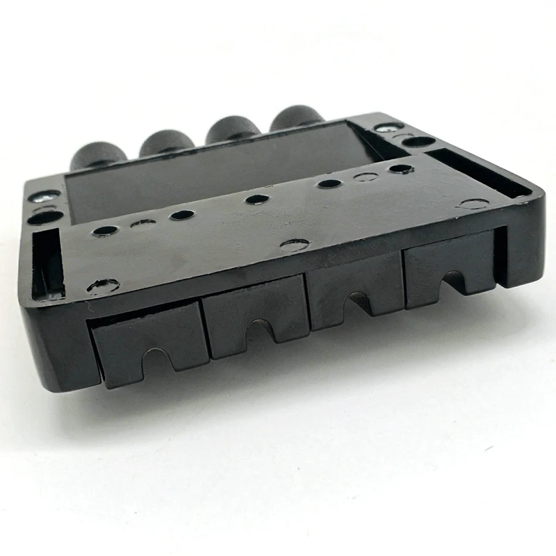 

1 Set 4 String Headless Bass Guitar Bridge System Electric Bass Part for Headless Electric Bass Replacement