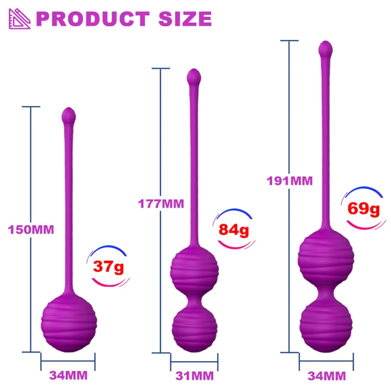 Новый женский силиконовый умный шарик шарики Кегеля тренажер мышц вагинальный