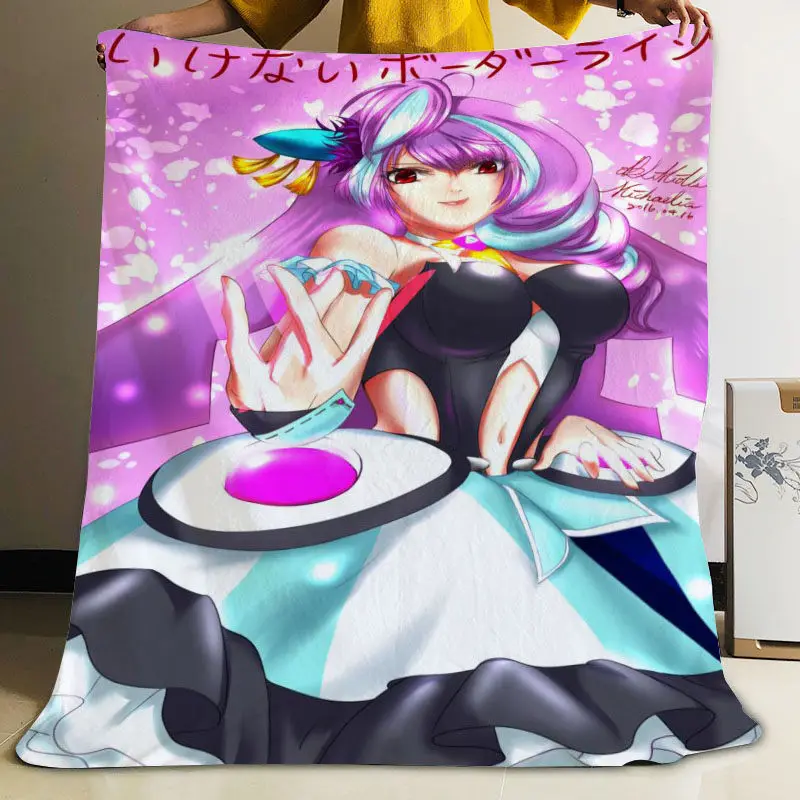 ?? Musifeカスタムマクロスデルタフランネル毛布デザイン独自の毛布フランネル毛布ソファdiyのドロップシッピング