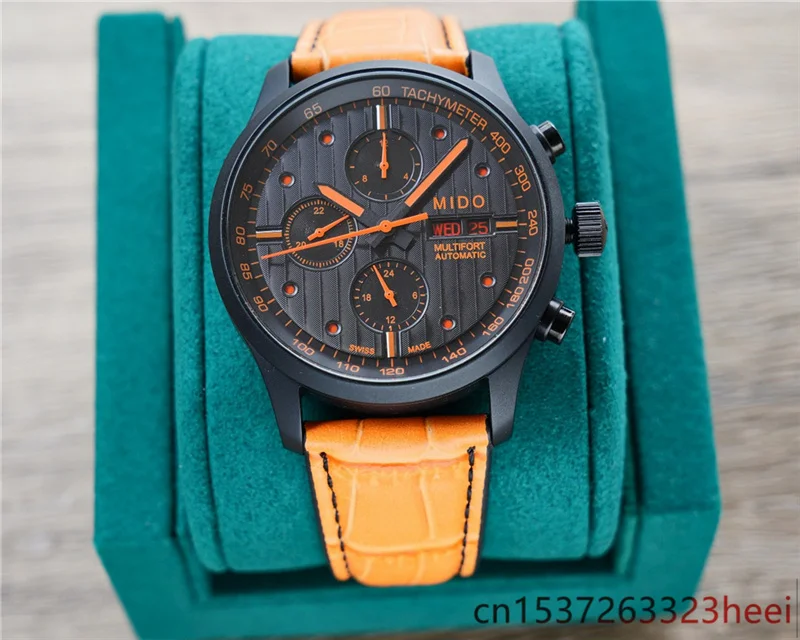 

MIDO watch men's skeleton automatic mechanical AAA watch gold skeleton retro men's women watch quartz watch