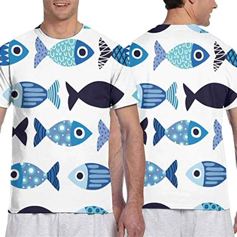 

Mens Unique 3D Double-Sided Stylish T Shirt retro t shirt harajuku