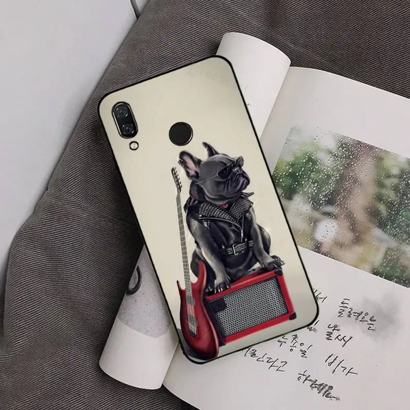 

French bulldog dog animal Phone Case For Xiaomi redmi 9 9a 8 8a mi 9 9t 10 note 10 9 9s 8 8t 7 pro max funda
