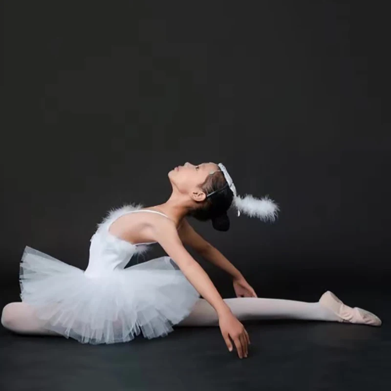 2018 Профессиональный белого цвета для девочек из балета &quotЛебединое озеро&quot