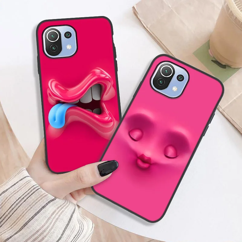 

Coque For Xiaomi Mi 10 Ulita Case Mi 9 10 11 Lite 11 Ultra 10T Pro Note 10 Pro Lite Mi 5S A3 Lite Black Shark 3 Pro Funny Cover