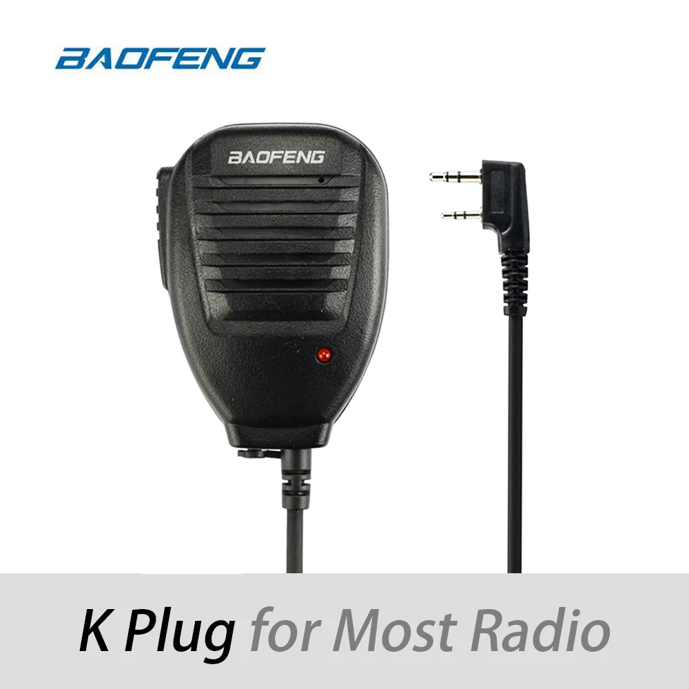 Baofeng двухсторонняя радиостанция портативная рация микрофон динамик для телефона