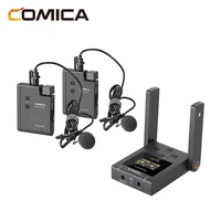 comica boomx boomx u u1 u2 wireless microphone broadcasting level mini mic uhf transmitters receiver kit for dslr phone camera