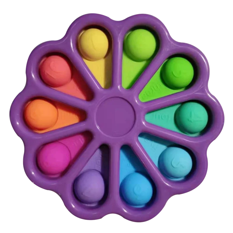 

NEW Colorful Funny Pop Fidget Toy Hand Spinner Stress Relief Sides Spinner Pop Stress Fidget Toys for Anxiety Anti-stress