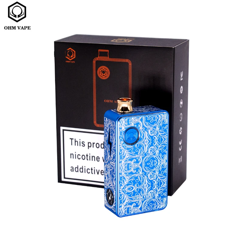 Новый оригинальный набор испарителей Ohm AIO Pod 45 Вт бокс-мод 3 мл испаритель с