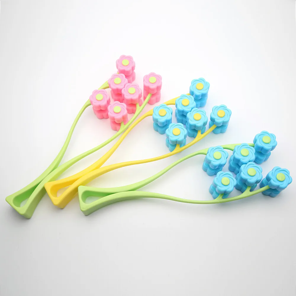 

Facial Massager Roller Portable Flower Shape Anti Wrinkle Face-Lift Slimming Face Relaxation Beauty Tools