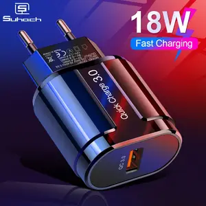 Suhach Быстрая зарядка 3,0 2,0 USB зарядное устройство для iPhone Xiaomi Samsung Huawei QC3.0 QC Быстрая зарядка Turbo настенное стандартное зарядное устройство