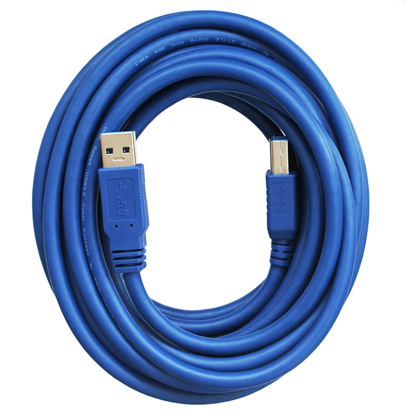 3 м USB 0 кабель для принтера Папа-папа B штекер быстрой зарядки Canon Epson HP |